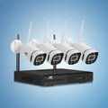 UL-tech 8CH NVR Wireless CCTV Security System 3MP 4 Cameras