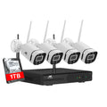 UL-tech 8CH NVR Wireless CCTV Security System 3MP 4 Cameras 1TB