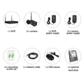 UL-tech CCTV 8CH Wireless Security Camera System 1TB 6x Cameras