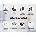 UL-tech 8CH NVR Wireless CCTV Security System 8x 3MP Bullet