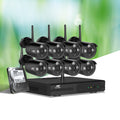 UL-tech 8CH NVR Wireless CCTV 3MP 8 Bullet Cameras 2TB