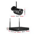 UL-tech 8CH NVR Wireless CCTV 3MP 8 Bullet Cameras 4TB
