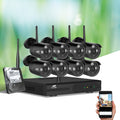 UL-tech 8CH NVR Wireless CCTV 3MP 8 Bullet Cameras 4TB