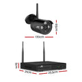 UL-tech 8CH NVR Wireless CCTV Security System 3MP 8 Bullet 1TB