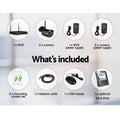 UL-tech 8CH NVR Wireless CCTV Security System 3MP 8 Bullet 1TB