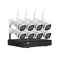 UL-tech 8CH NVR Wireless CCTV 3MP 8 Square Cameras Security System