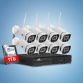 UL-tech 8CH NVR 3MP Wireless CCTV Security System 8 Cameras 1TB