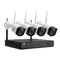 UL-tech 3MP Wireless CCTV 8CH 4 Camera Security System