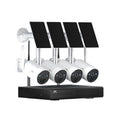 UL-tech 4MP Wireless Solar CCTV Security Camera 8CH NVR System