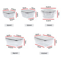 5-Star Chef Cereal Dispenser Food Storage 16PC