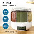 5-Star Chef Cereal Dispenser 7kg Grain Container