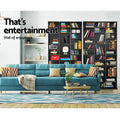 Artiss CD Storage Rack Bookshelf Black 5 Tier