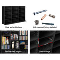 Artiss CD Storage Rack Bookshelf Black 5 Tier