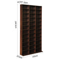 Artiss Bookshelf CD Storage Rack Walnut BERT