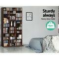Artiss Bookshelf CD Storage Rack Walnut BERT