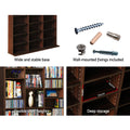 Artiss Bookshelf CD Storage Rack Walnut BERT