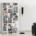 Artiss BERT CD Storage Rack White Bookshelf Organiser