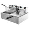 Devanti 20L Electric Deep Fryer Double Baskets 4400W