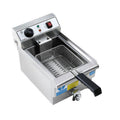 Devanti 3000W Electric Deep Fryer 10L Stainless Steel Basket Lid