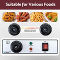 Devanti 3000W Electric Deep Fryer 10L Stainless Steel Basket Lid