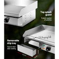 Devanti Electric Griddle 55cm 3000W Commercial BBQ Grill