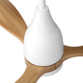 Devanti 52 Inch Ceiling Fan AC Motor Light Remote Light Wood