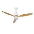 Devanti 52 Inch Ceiling Fan AC Motor Light Remote Light Wood