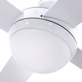 Devanti 52in Ceiling Fan DC Motor Light Remote White