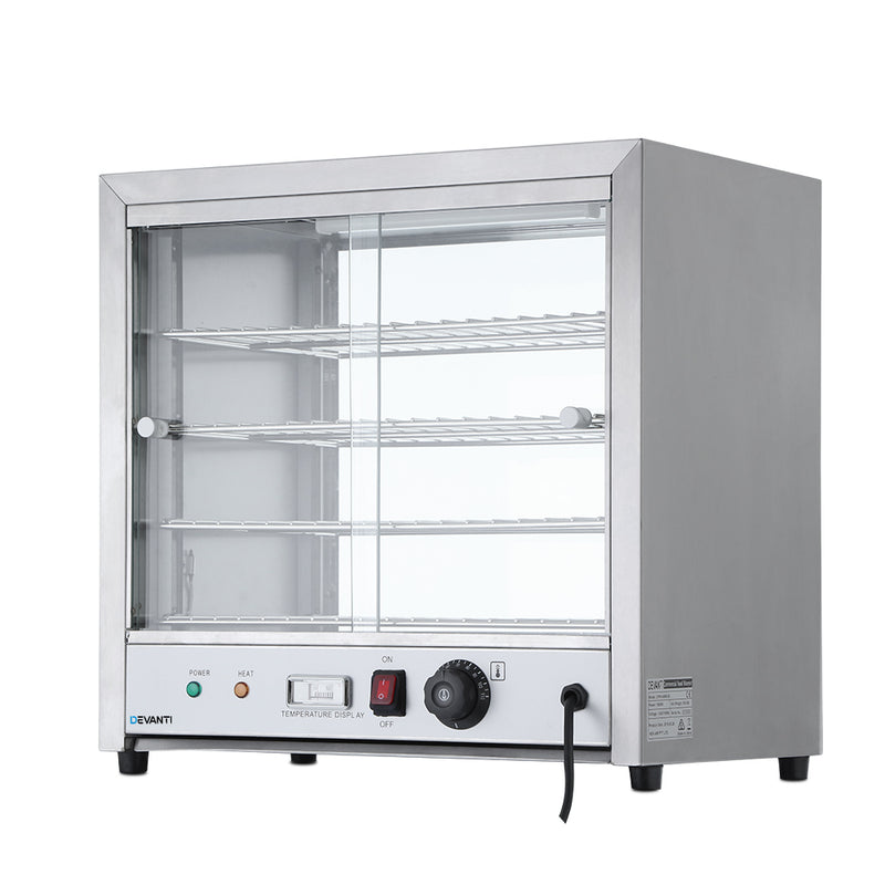 Devanti 54cm Commercial Food Warmer Display Cabinet