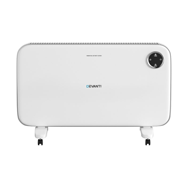 Devanti Electric Convection Heater Panel 2000W White