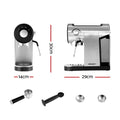 Devanti 20 Bar Espresso Coffee Machine Cafe Maker