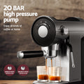 Devanti 20 Bar Espresso Coffee Machine Cafe Maker