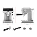 Devanti 20 Bar Espresso Coffee Machine Cafe Maker