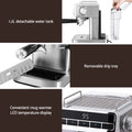 Devanti 20 Bar Espresso Coffee Machine Cafe Maker