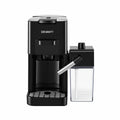 Devanti Capsule Coffee Pod Machine with Milk Frother, Black