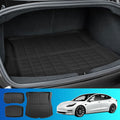 Tesla Model 3 Highland 2024 Boot Liner Frunk Cargo Mats Weisshorn