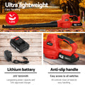 Giantz 20V Cordless Leaf Blower Lithium Battery 2-Speed