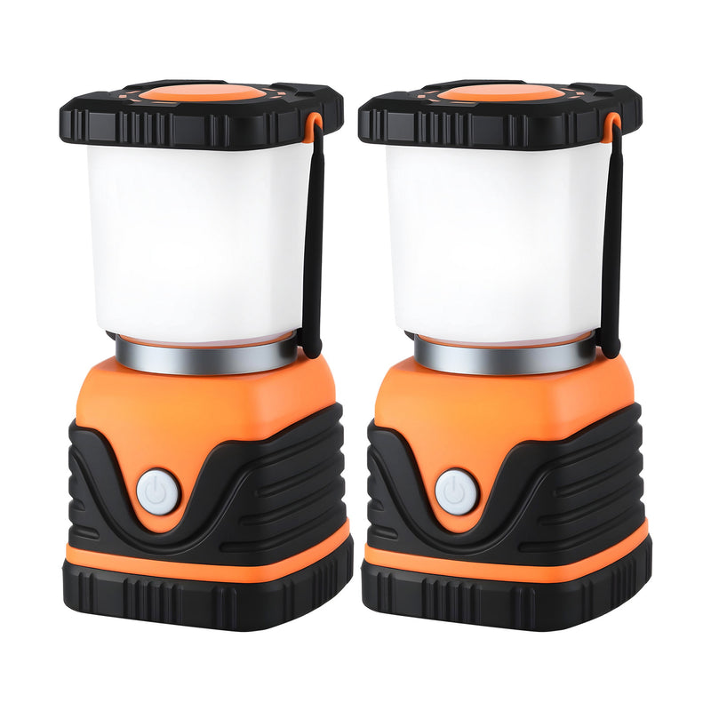 Weisshorn LED Camping Lantern 2-Pack 1000LM Waterproof
