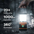Weisshorn LED Camping Lantern 2-Pack 1000LM Waterproof