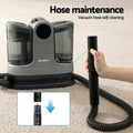 Devanti Carpet Washer Handheld 1700W 11kpa Rapid Heating Black