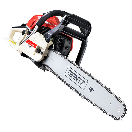 Giantz 45CC Petrol Chainsaw 18" Bar E-Start Commercial
