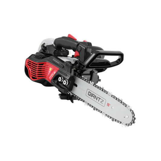 Giantz 25CC Petrol Chainsaw 10" Bar Lightweight Pruning Cutting