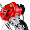 Giantz 52cc Petrol Brush Cutter Whipper Saw Trimmer 2 Stroke 3-in-1 Wheel