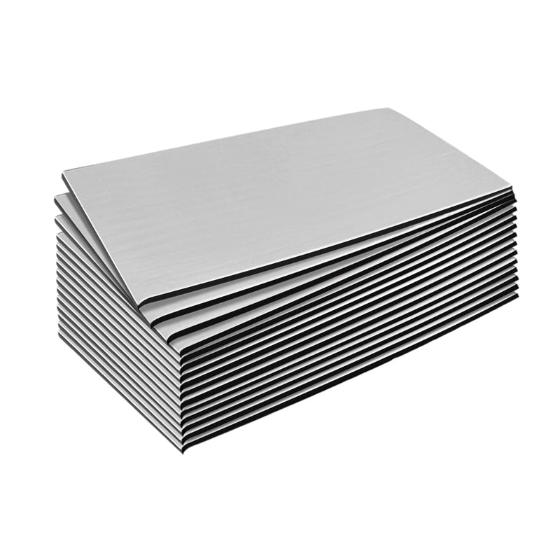 Weisshorn 36PCS 32CM x 50CM Car Sound Deadener Butyl Insulation