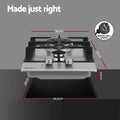Devanti Gas Cooktop 30cm 2 Burner Silver