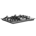 Devanti 60cm Gas Cooktop 4 Burner Silver