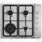 Devanti 60cm Gas Cooktop 4 Burner Silver