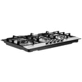 Devanti Gas Cooktop 90cm 5 Burner Silver