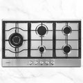 Devanti Gas Cooktop 90cm 5 Burner Silver