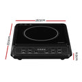 Devanti Induction Cooktop 30cm Portable Single Burner